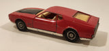 Vintage Corgi Toys Whizz Wheels Ford Mustang Mach I Red Die Cast Toy Car Vehicle Made in Gt. Britain