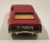 Vintage Corgi Toys Whizz Wheels Ford Mustang Mach I Red Die Cast Toy Car Vehicle Made in Gt. Britain