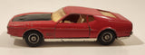 Vintage Corgi Toys Whizz Wheels Ford Mustang Mach I Red Die Cast Toy Car Vehicle Made in Gt. Britain
