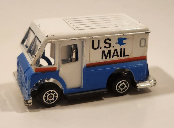 Vintage Zylmex P347 U.S. Mail Truck White Die Cast Toy Car Vehicle Made in Hong Kong