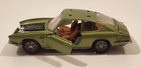 Rare Vintage Mebetoys Fiat Dino Coupe Green 1/43 Scale Die Cast Toy Car Vehicle Made in Italy