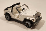 Siku Jeep CJ-5 White Die Cast Toy Car Vehicle Made in West Germany