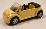 1997 New Ray Open Top Collection No. 48492 Volkswagen Beetle Yellow 1:43 Scale Die Cast Toy Car Vehicle