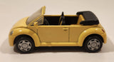 1997 New Ray Open Top Collection No. 48492 Volkswagen Beetle Yellow 1:43 Scale Die Cast Toy Car Vehicle