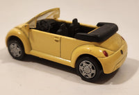 1997 New Ray Open Top Collection No. 48492 Volkswagen Beetle Yellow 1:43 Scale Die Cast Toy Car Vehicle