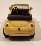 1997 New Ray Open Top Collection No. 48492 Volkswagen Beetle Yellow 1:43 Scale Die Cast Toy Car Vehicle