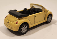 1997 New Ray Open Top Collection No. 48492 Volkswagen Beetle Yellow 1:43 Scale Die Cast Toy Car Vehicle