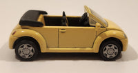 1997 New Ray Open Top Collection No. 48492 Volkswagen Beetle Yellow 1:43 Scale Die Cast Toy Car Vehicle