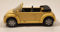 1997 New Ray Open Top Collection No. 48492 Volkswagen Beetle Yellow 1:43 Scale Die Cast Toy Car Vehicle