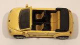 1997 New Ray Open Top Collection No. 48492 Volkswagen Beetle Yellow 1:43 Scale Die Cast Toy Car Vehicle