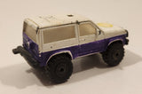 Vintage Unbranded Ford Bronco II Grand Prix 28th Anniversary White and Purple Die Cast Toy Car Vehicle
