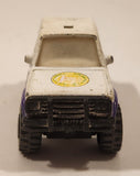 Vintage Unbranded Ford Bronco II Grand Prix 28th Anniversary White and Purple Die Cast Toy Car Vehicle