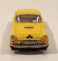 KinSmart 1955 Ford Thunderbird Yellow 1:64 Scale Pullback Die Cast Toy Car Vehicle