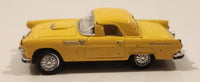 KinSmart 1955 Ford Thunderbird Yellow 1:64 Scale Pullback Die Cast Toy Car Vehicle