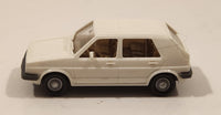 Wiking Made in West Berlin Volkswagen Golf 1:87 Scale White Miniature Plastic Toy Car Vehicle