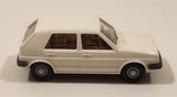 Wiking Made in West Berlin Volkswagen Golf 1:87 Scale White Miniature Plastic Toy Car Vehicle