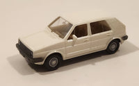 Wiking Made in West Berlin Volkswagen Golf 1:87 Scale White Miniature Plastic Toy Car Vehicle