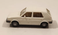 Wiking Made in West Berlin Volkswagen Golf 1:87 Scale White Miniature Plastic Toy Car Vehicle