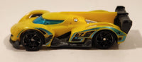 Zuru Metal Machines Race Car Yellow Die Cast Toy Car Vehicle