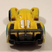 Zuru Metal Machines Race Car Yellow Die Cast Toy Car Vehicle