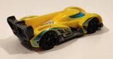 Zuru Metal Machines Race Car Yellow Die Cast Toy Car Vehicle