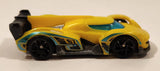 Zuru Metal Machines Race Car Yellow Die Cast Toy Car Vehicle