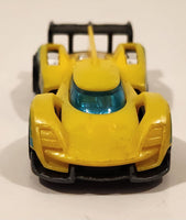 Zuru Metal Machines Race Car Yellow Die Cast Toy Car Vehicle