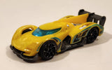 Zuru Metal Machines Race Car Yellow Die Cast Toy Car Vehicle