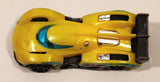 Zuru Metal Machines Race Car Yellow Die Cast Toy Car Vehicle