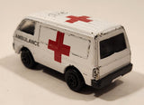 Maisto Ford Econovan Ambulance 328 White Die Cast Toy Car Vehicle