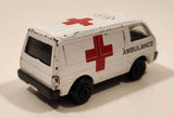 Maisto Ford Econovan Ambulance 328 White Die Cast Toy Car Vehicle