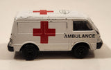 Maisto Ford Econovan Ambulance 328 White Die Cast Toy Car Vehicle