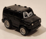 PM26 Hummer Style Black Pullback Plastic Toy Car Vehicle with Eyes