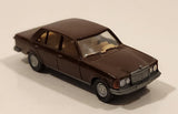 Wiking Mercedes 240 D Brown 1:87 Scale Miniature Plastic Toy Car Vehicle Made in West Berlin