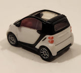 Ferrero Kinder Surprise MPG NV083 Fortwo Cabrio White Miniature Plastic Toy Car Vehicle