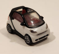 Ferrero Kinder Surprise MPG NV083 Fortwo Cabrio White Miniature Plastic Toy Car Vehicle