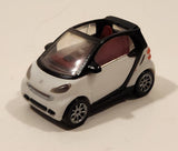 Ferrero Kinder Surprise MPG NV083 Fortwo Cabrio White Miniature Plastic Toy Car Vehicle