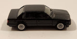 Herpa BMW 325i Black 1:87 Scale Miniature Plastic Toy Car Vehicle Made in West Germany