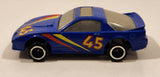 ERTL Speed Strips Pontiac Trans Am Blue Die Cast Toy Car Vehicle Made in China