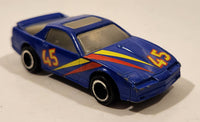 ERTL Speed Strips Pontiac Trans Am Blue Die Cast Toy Car Vehicle Made in China