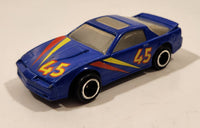 ERTL Speed Strips Pontiac Trans Am Blue Die Cast Toy Car Vehicle Made in China