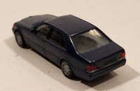 Herpa Mercedes Benz 600 SEL Dark Blue 1:87 Scale Miniature Plastic Toy Car Vehicle Made in West Germany