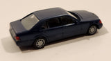 Herpa Mercedes Benz 600 SEL Dark Blue 1:87 Scale Miniature Plastic Toy Car Vehicle Made in West Germany