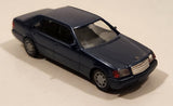 Herpa Mercedes Benz 600 SEL Dark Blue 1:87 Scale Miniature Plastic Toy Car Vehicle Made in West Germany