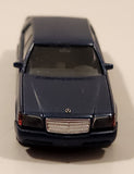 Herpa Mercedes Benz 600 SEL Dark Blue 1:87 Scale Miniature Plastic Toy Car Vehicle Made in West Germany