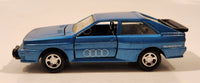 Vintage 1982 Lesney Matchbox Super Kings Audi Quattro Rally Blue Die Cast Toy Car Vehicle