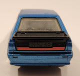 Vintage 1982 Lesney Matchbox Super Kings Audi Quattro Rally Blue Die Cast Toy Car Vehicle