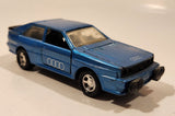 Vintage 1982 Lesney Matchbox Super Kings Audi Quattro Rally Blue Die Cast Toy Car Vehicle