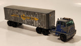 Vintage Lesney Matchbox Major Pack M-9 Inter-State Double Freighter Cooper Jarrett International Hendrickson Tractor Blue and Grey Die Cast Toy Racing Car Vehicle