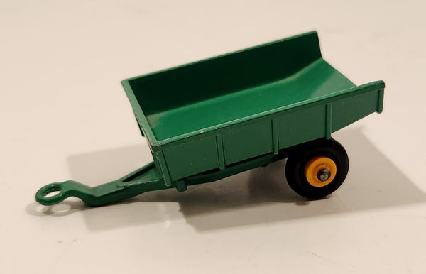 Vintage Lesney Matchbox Series No. 51 Trailer Green Die Cast Toy Car Vehicle